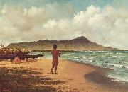 Elizabeth Armstrong Hawaiians at Rest oil on canvas